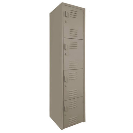 locker metálico 4 puertas