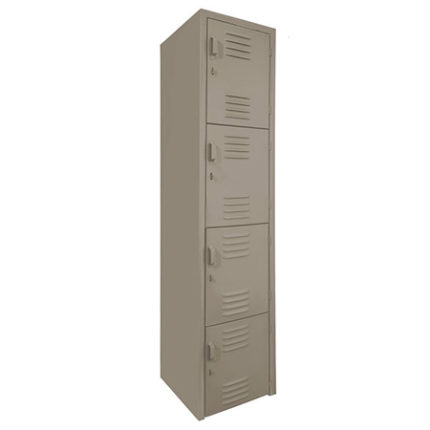 locker metálico 4 puertas