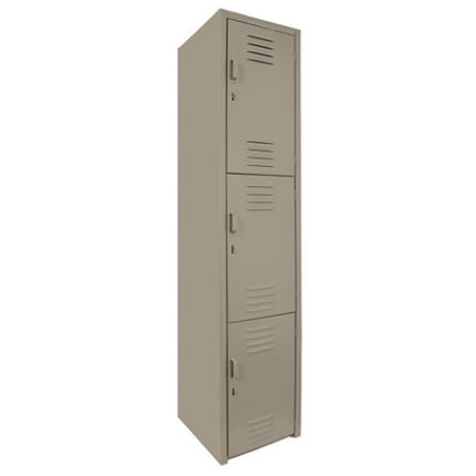 locker metálico 3 puertas